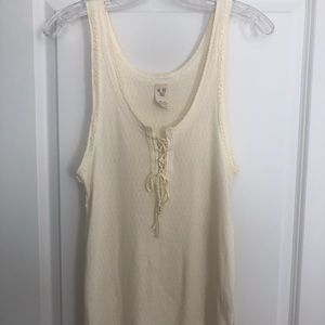 Women’s Cream tank top
